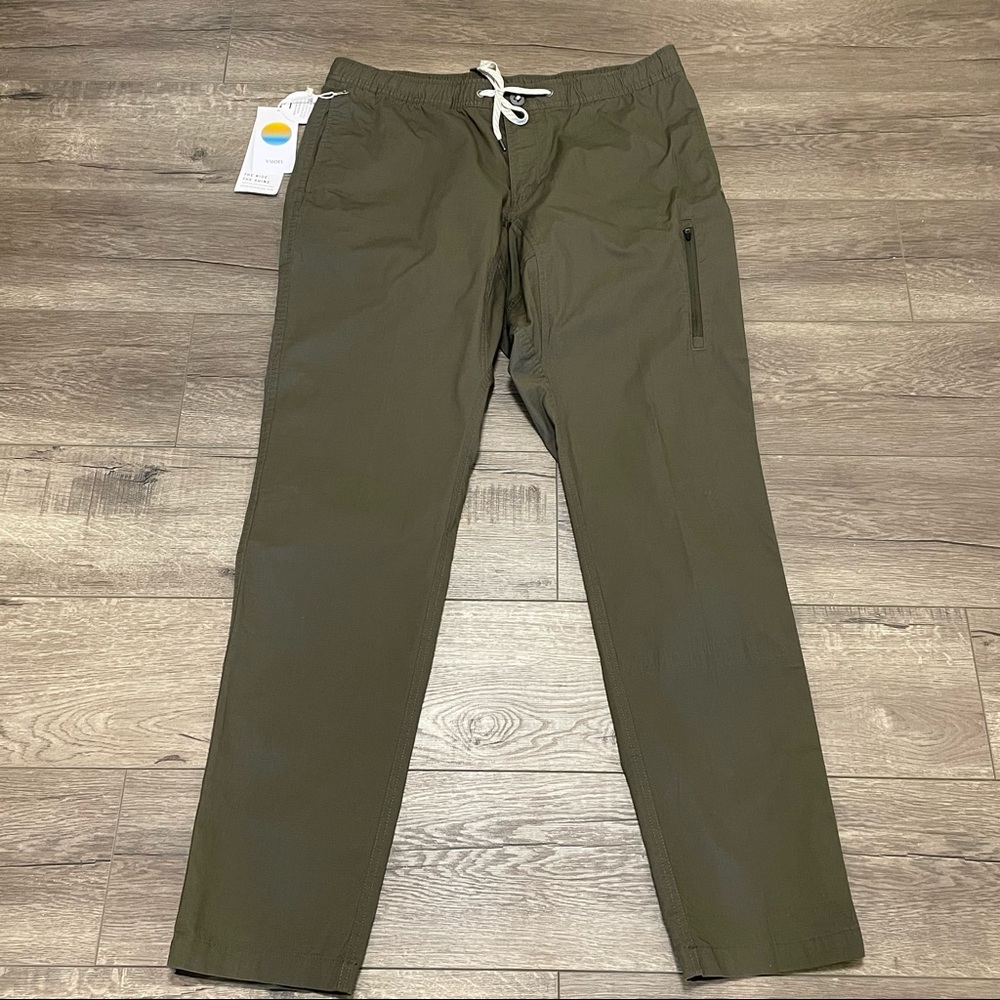 Vuori Ripstop Army Climber Pants Mens XL Dark Oregano Green NWT Hike Travel. - Picture 2 of 13